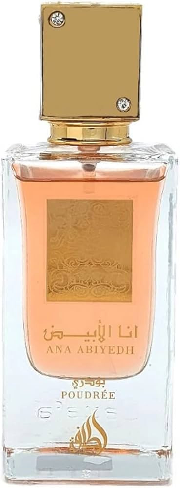 Lattafa Perfumes Ana Abiyedh Poudree for Unisex Eau de Parfum Spray, 2 Ounce | Amazon (US)