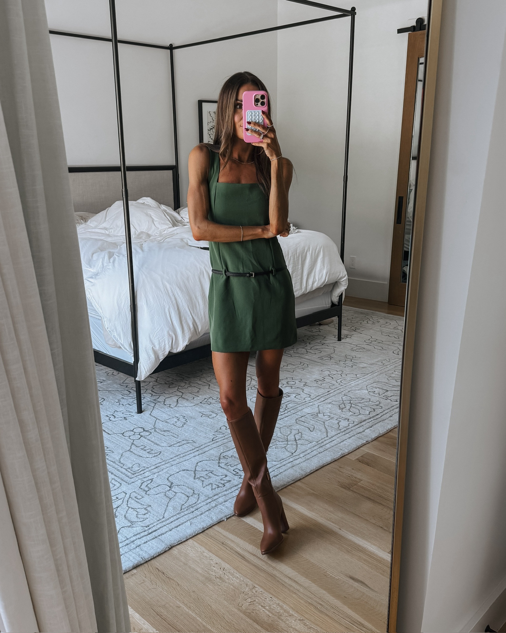 love this flattering drop waist dress! 🤎 get 20% off with code AFLTK

#LTKFallSale