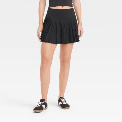 Women's High-Rise Woven Pleated Skort 15.75" - All In Motion™ | Target