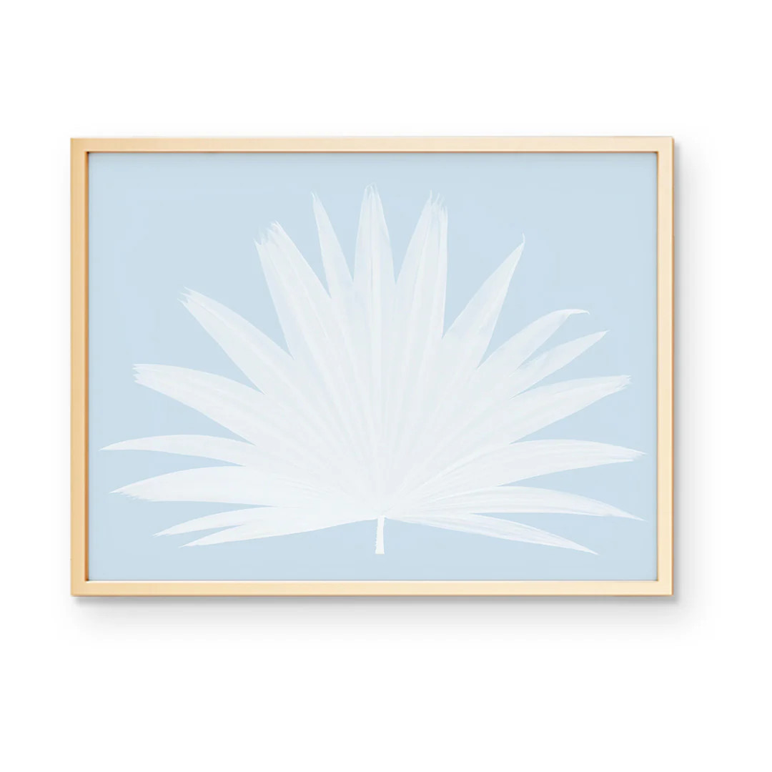 Fan Palm Print | Wall Art | Multiple Colors & Sizes | Urban Garden Prints