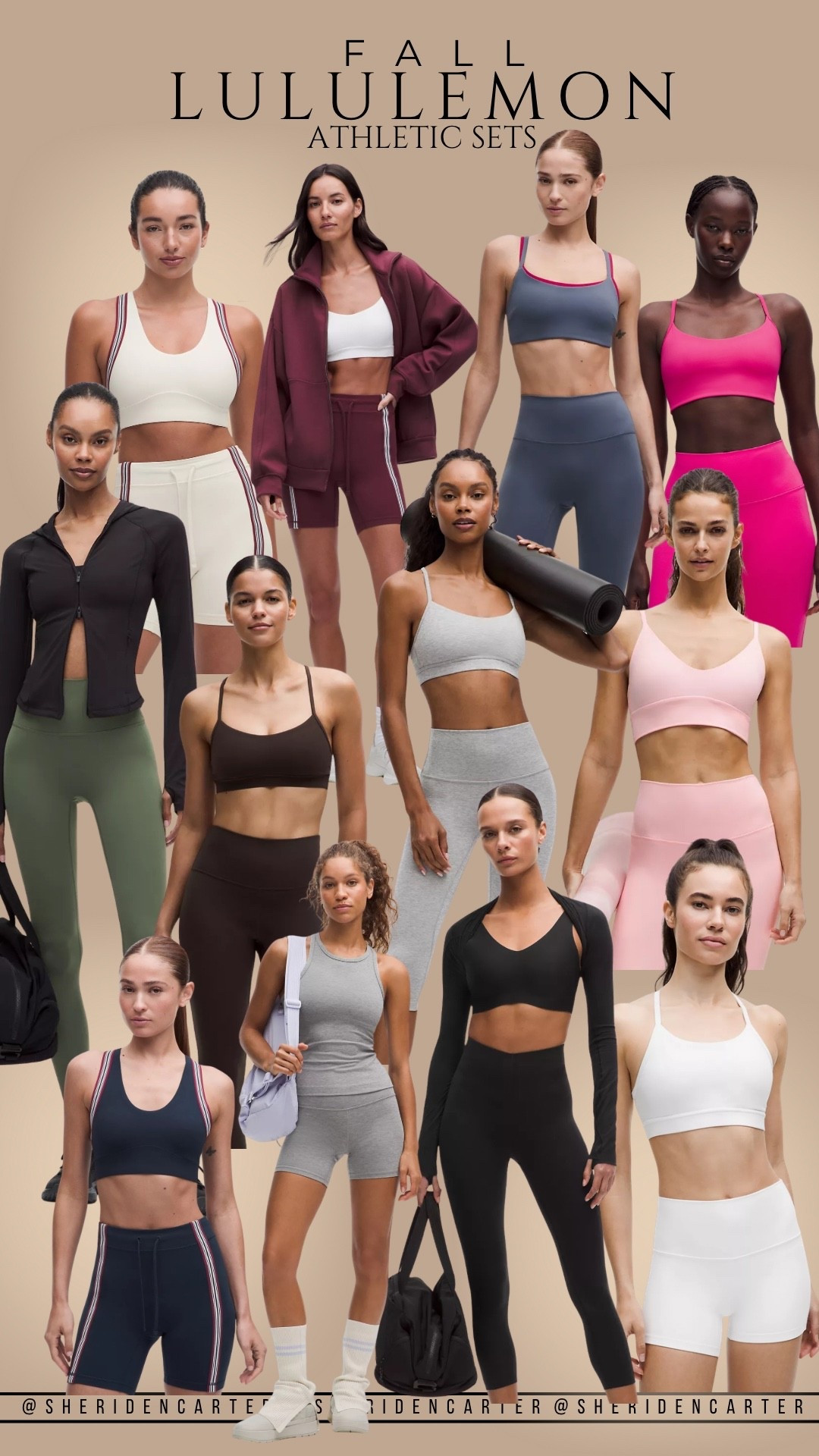 @lululemon new sets perfect for fall! 

Athleisure, athletic wear, gym wear, yoga pants, yoga outfits, sport bras, sports shorts, bike shorts, sport bras, capris, athletic capris, sport tops, sport bottoms

#LTKActive #LTKootd #LTKgrwm