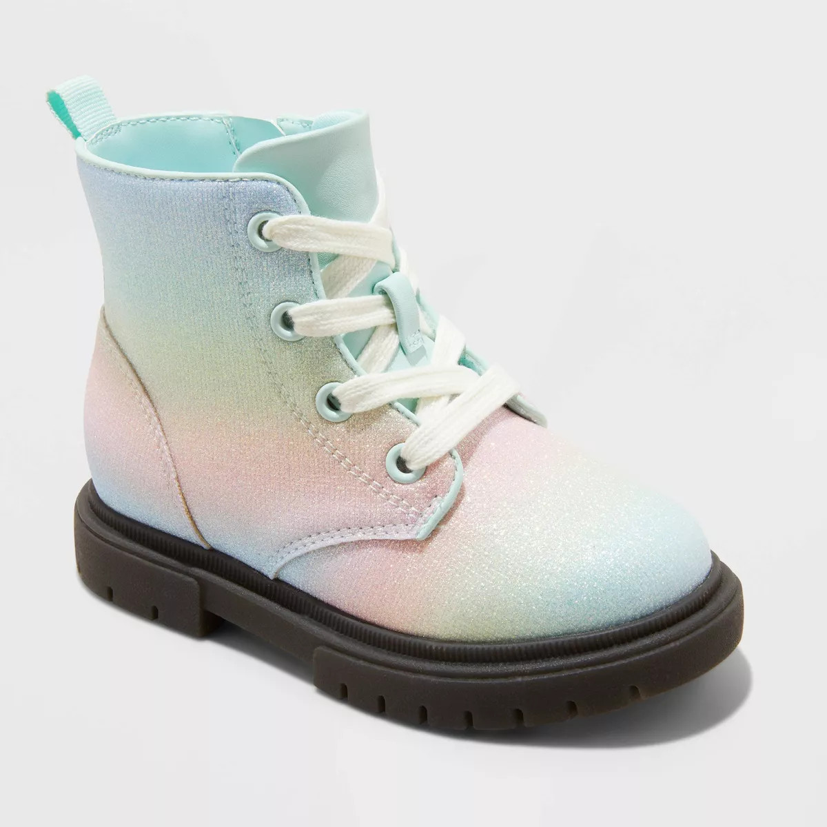 Toddler Girls' Amaya Lace-Up Combat Boots - Cat & Jack™ | Target