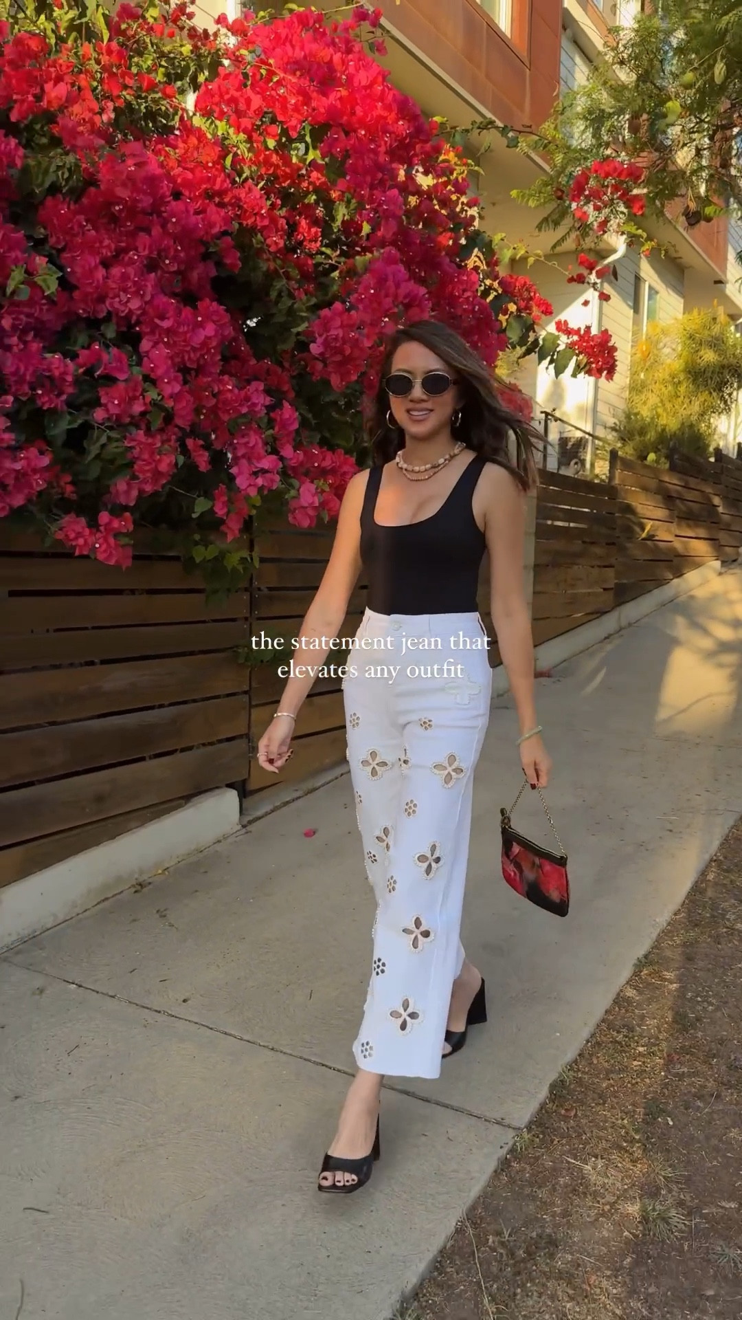 SALE ALERT 🚨 Statement jeans are back ⚡️ The Kaia Jean from @thenolishop is a total standout piece. Four-way stretch, pearl embellishments and floral cutouts, it’s such a showstopper. Styled it with the most flattering bodysuit. These jeans sold out multiple times—and it’s finally back and worth the hype. Grab it on major sale for under $90! 

Jeans, white jeans, jean, date night outfit, going out outfit, vacation outfit, bodysuit, The Noli Shop, sale, The Stylizt 



#LTKSaleAlert #LTKFindsUnder100 #LTKootd