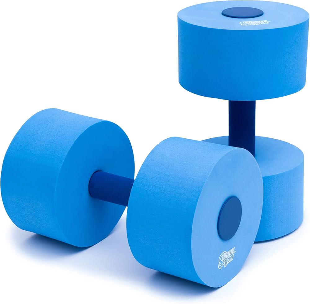 Sunlite Sports High-Density EVA-Foam Dumbbell Set, Water Weight, Swim Belt, Soft Padded, Water Ae... | Amazon (US)