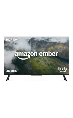 Amazon Ember 43" 4-Series with Fire TV (newest model), 4K Ultra HD smart TV with Alexa Remote, HDR10+, fast processor, Dolby Audio, Ambient Experience, free and live TV, find shows faster with Alexa+ | Amazon (US)