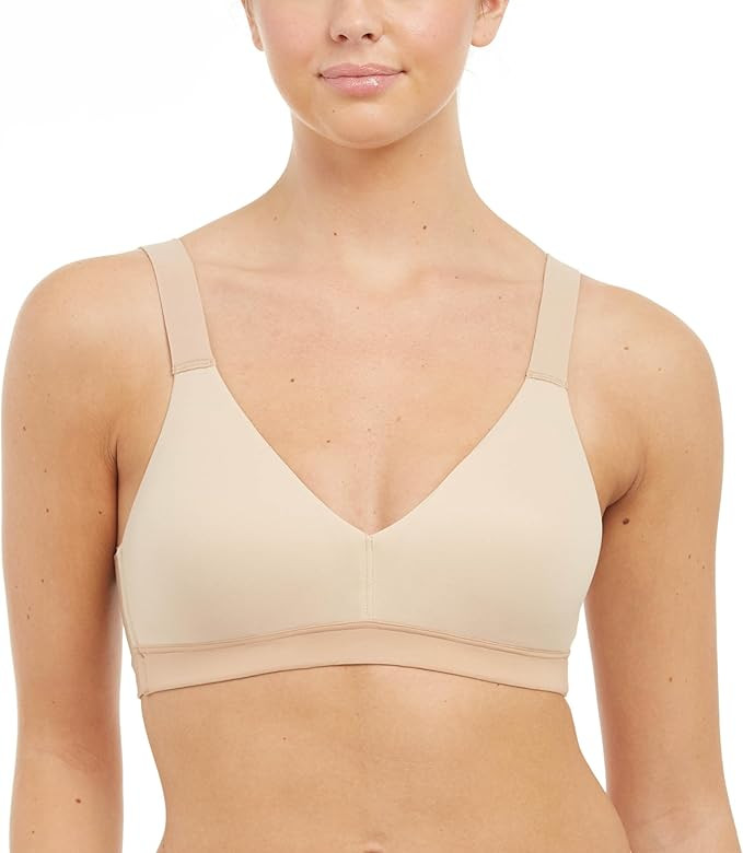 SPANX Bra-llelujah Lightly Lined Bralette - Wire-Free Bra - Comfortable Support - Wireless Bra - ... | Amazon (US)