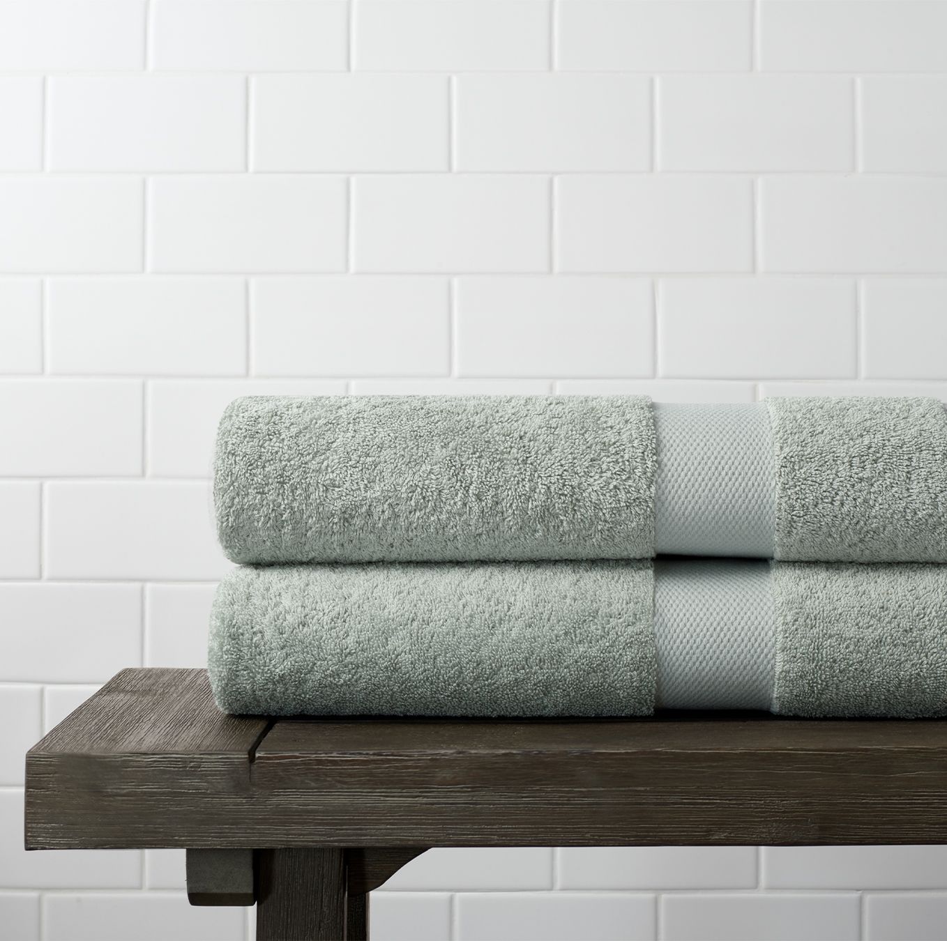 Eucalyptus Plush Bath Towel (Single) | Boll & Branch