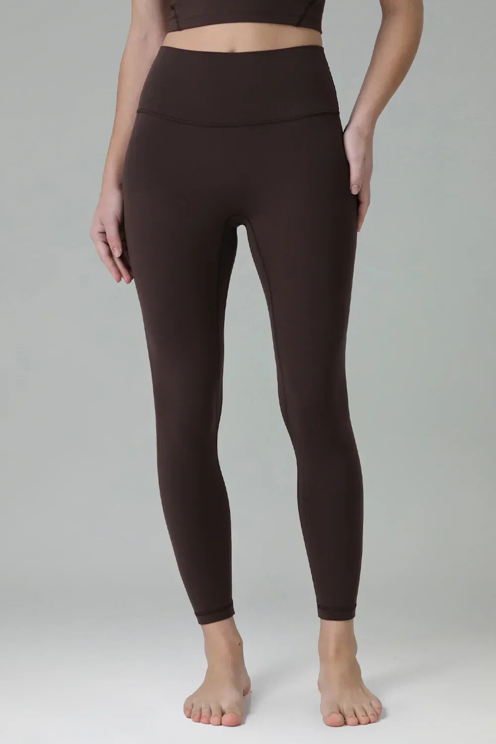 Dreamlux High Waisted No Front Seam 25" 7/8 Workout Legging | Colorfulkoala