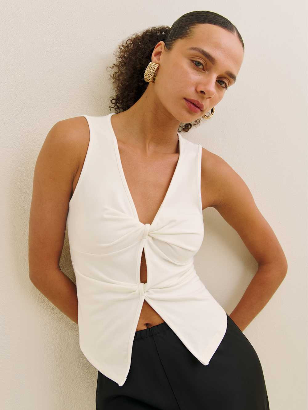 Tefi Knit Top | Reformation (Global)