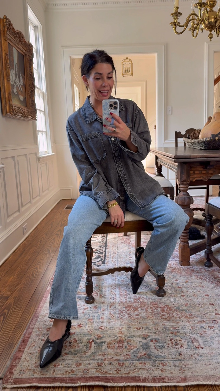 Love this gray denim top! So many ways to dress it up or down! Love the fit so much! 

#fallstyle

Fall style. Walmart haul. Walmart fall fashion. Walmart new arrivals. Walmart trendy fall style  

#LTKFindsUnder100 #LTKStyleTip #LTKSeasonal