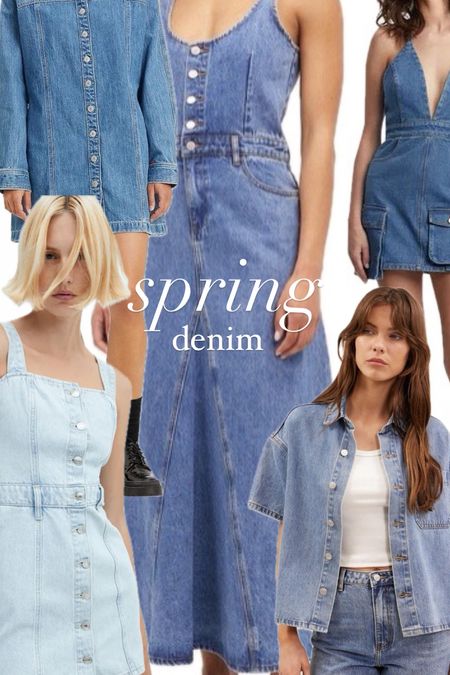Denim is more for just jeans this Spring! 

#LTKstyletip #LTKaustralia #LTKSeasonal