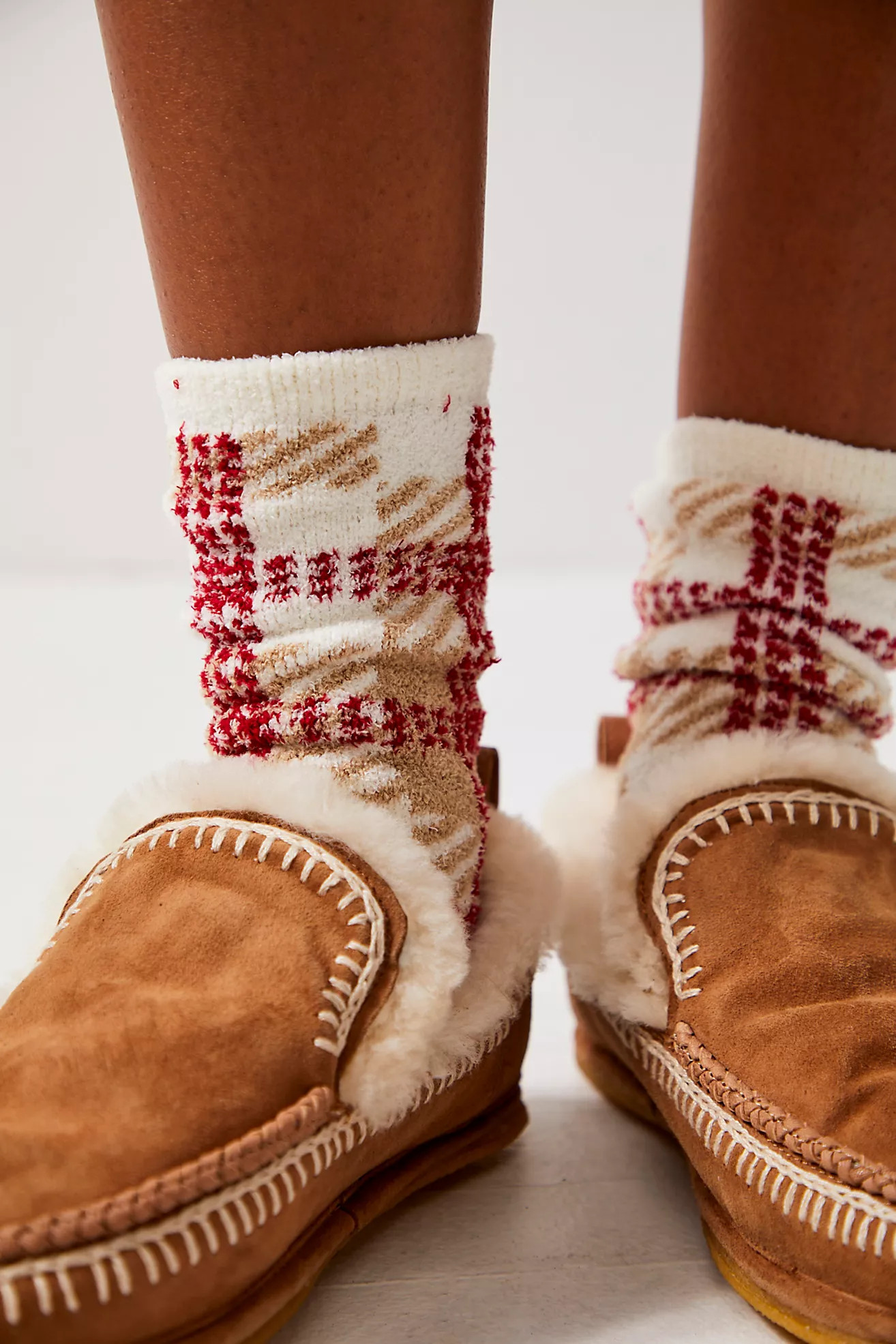 Hilarie Plaid Crew Socks | Free People (Global - UK&FR Excluded)