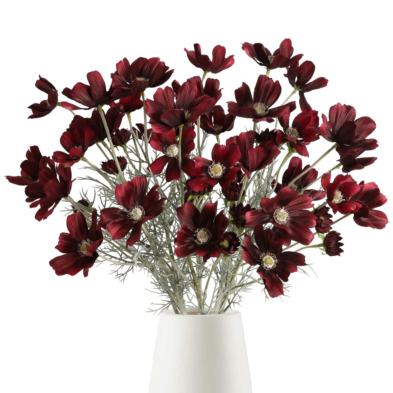 6PCS Cosmos Silk Flowers 24'' Wild Flowers Artificial Fake Flowers Arrangement for Wedding Party ... | Amazon (US)