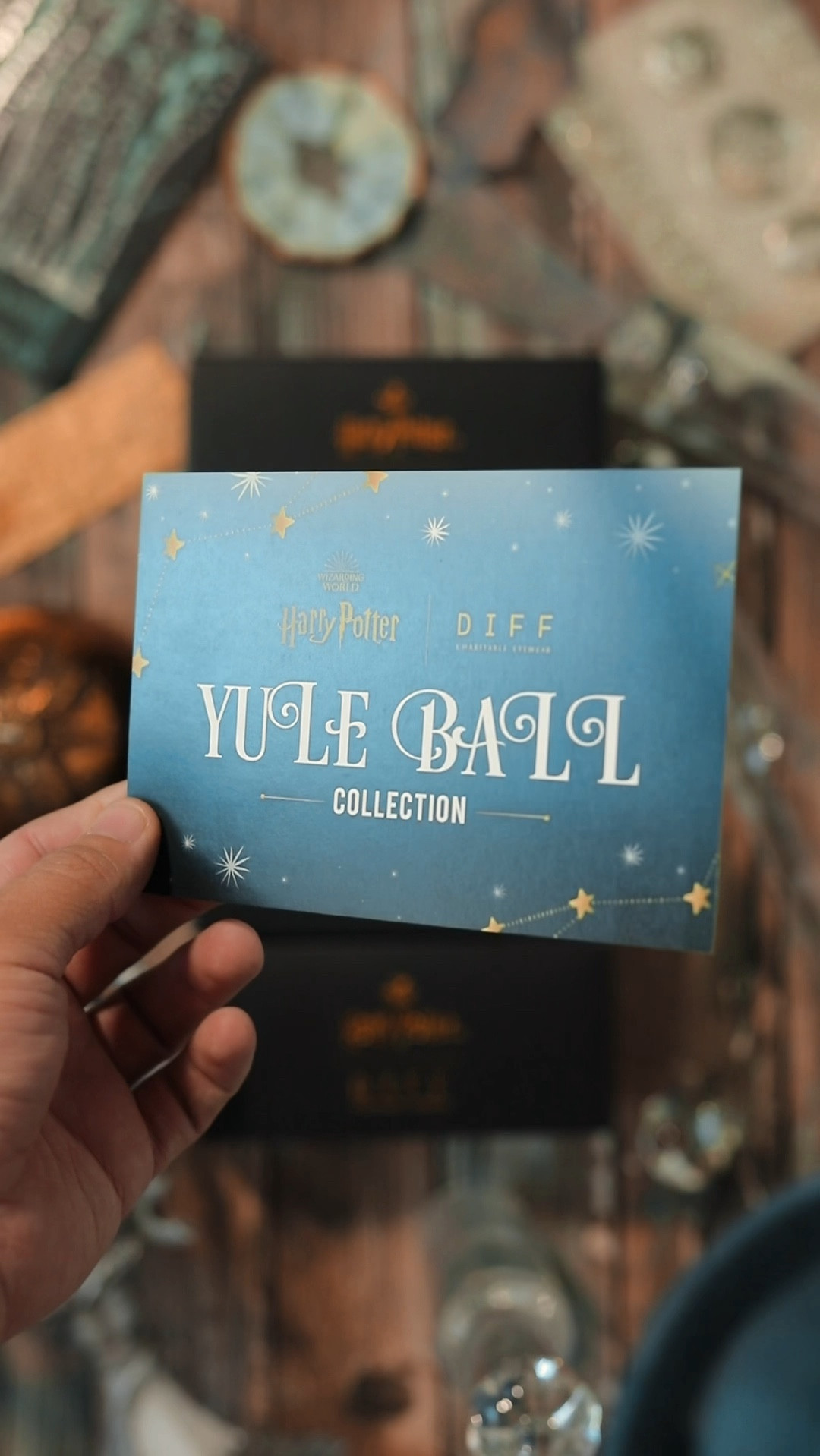 Diff eye wear Harry Potter Yule ball collection 