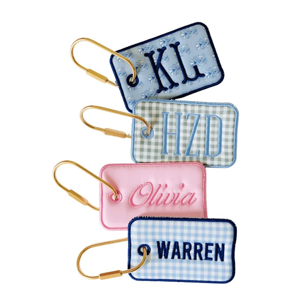 Personalized Bag Tag | Sprinkled With Pink