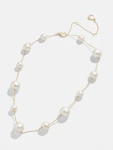 Blair Pearl Necklace - Pearl | BaubleBar
