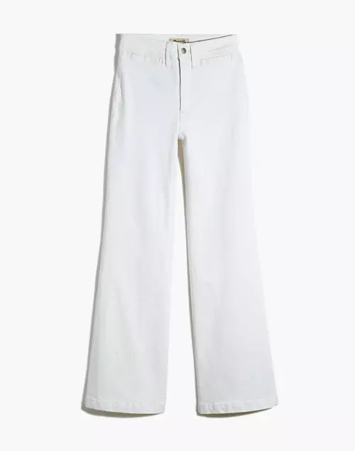 11" High-Rise Flare Jeans in Tile White: Trouser Edition | Madewell