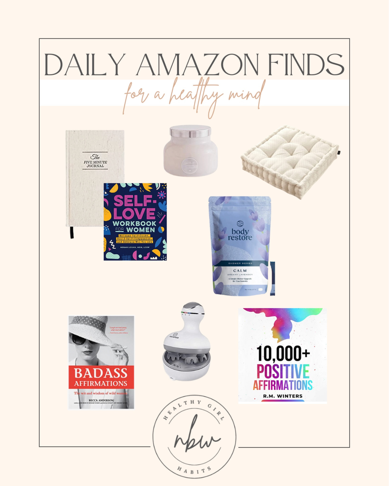 Daily Amazon Finds: For a healthy mind 🤍

#LTKunder100 #LTKfit