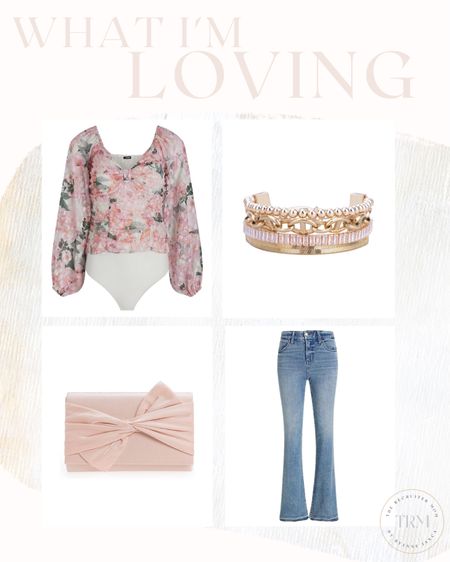 Casual Spring Outfit

Spring fashion  Spring outfit  Floral bodysuit  Pink clutch  Denim styling  Bracelet stack  Spring style guide 

#LTKmidsize #LTKover40 #LTKstyletip