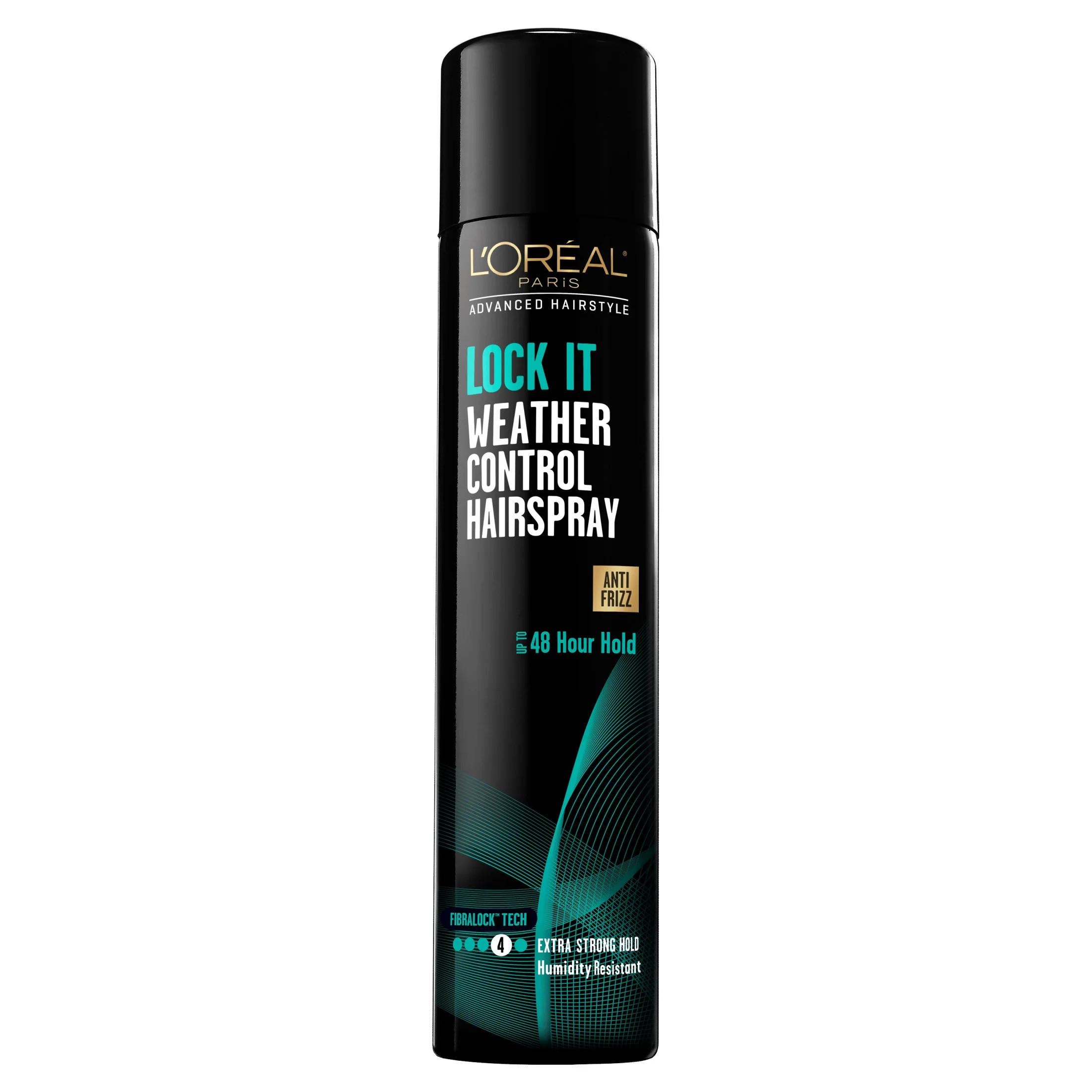 L'Oreal Paris Lock It Weather Frizz Control Hairspray, for Normal Hair, Unisex, 8.25 fl oz | Walmart (US)