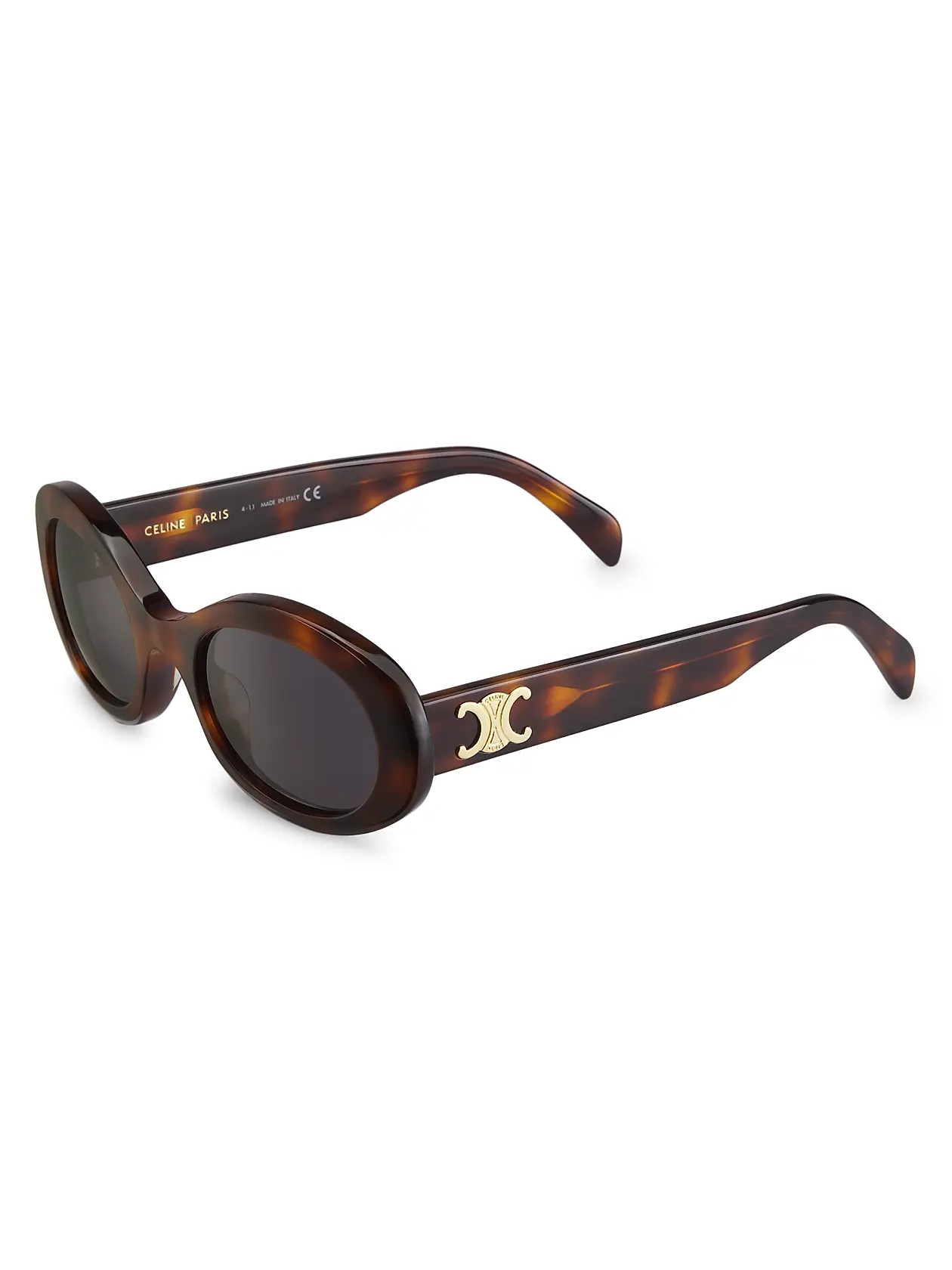 Triomphe 52MM Oval Sunglasses | Saks Fifth Avenue