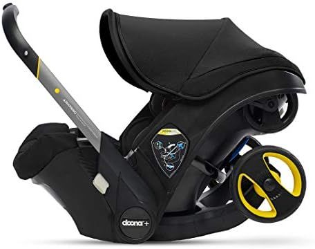 Doona Infant Car Seat & Latch Base - Car Seat to Stroller in Seconds - Nitro Black, US Version | Amazon (US)