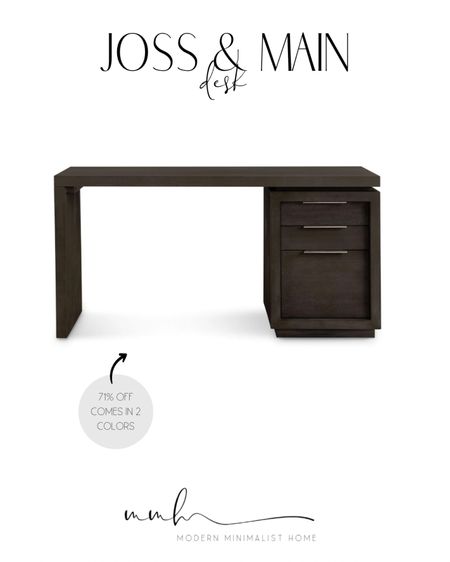 Obsessed with this sleek and modern office desk from joss & main. And it’s on major sale right now!

Office // office desk // office decor // office desk decor // office desk chair // modern office // office light fixture // office rug // office wall art // office essentials // office cabinet // home decor // modern home decor // decor // modern home // modern minimalist home // amazon home // home decor amazon // home decor 2023 // amazon home decor // wayfair // target home // target decor // home // 

#LTKhome #LTKsalealert
