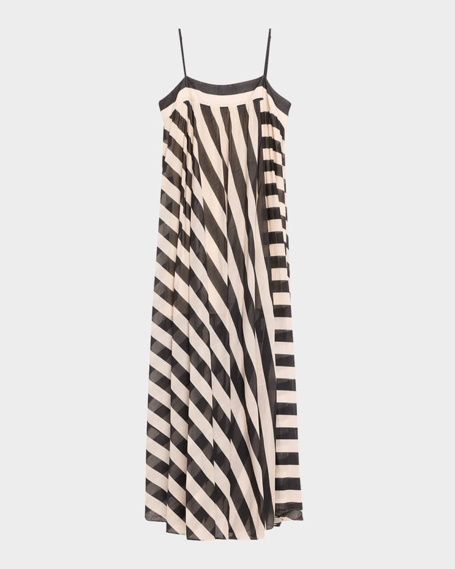 Zimmermann Maxine Striped Maxi Dress | Neiman Marcus