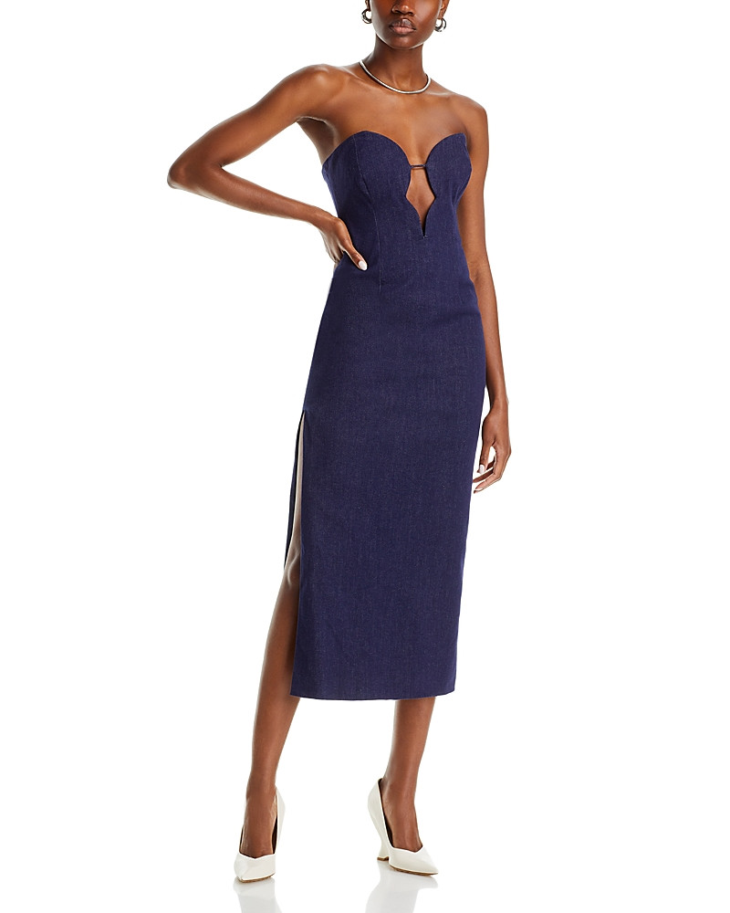Bardot Eleni Denim Midi Dress | Bloomingdale's (US)