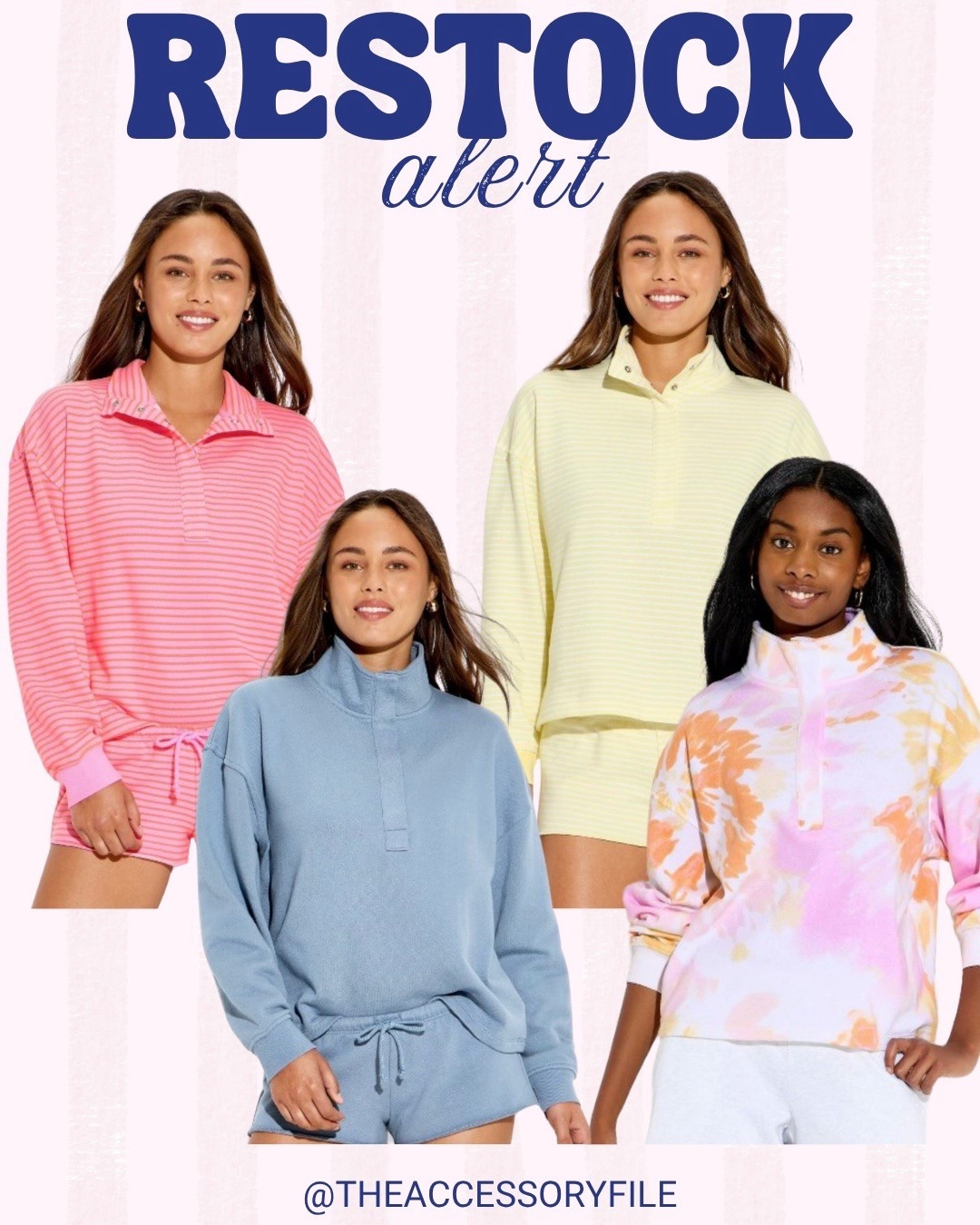 *I am sizing up one in the shorts. I ordered both the yellow and pink stripes! These pink shorts also match the Cherry Coke sweatshirt!

#targetfinds #targetstyle #summeroutfits #summerfashion #trending #loungewear #casualoutfits #casualstyle @Target

#LTKootd #LTKSeasonal