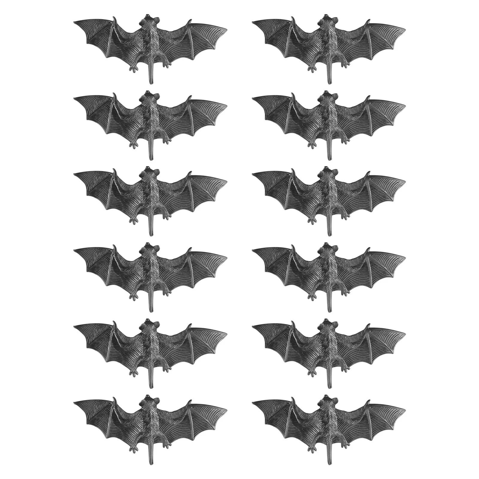 12PC 12pcs Halloween Bats,Fake Bats For Halloween Party,Haunted House Decoration Halloween decora... | Walmart (US)