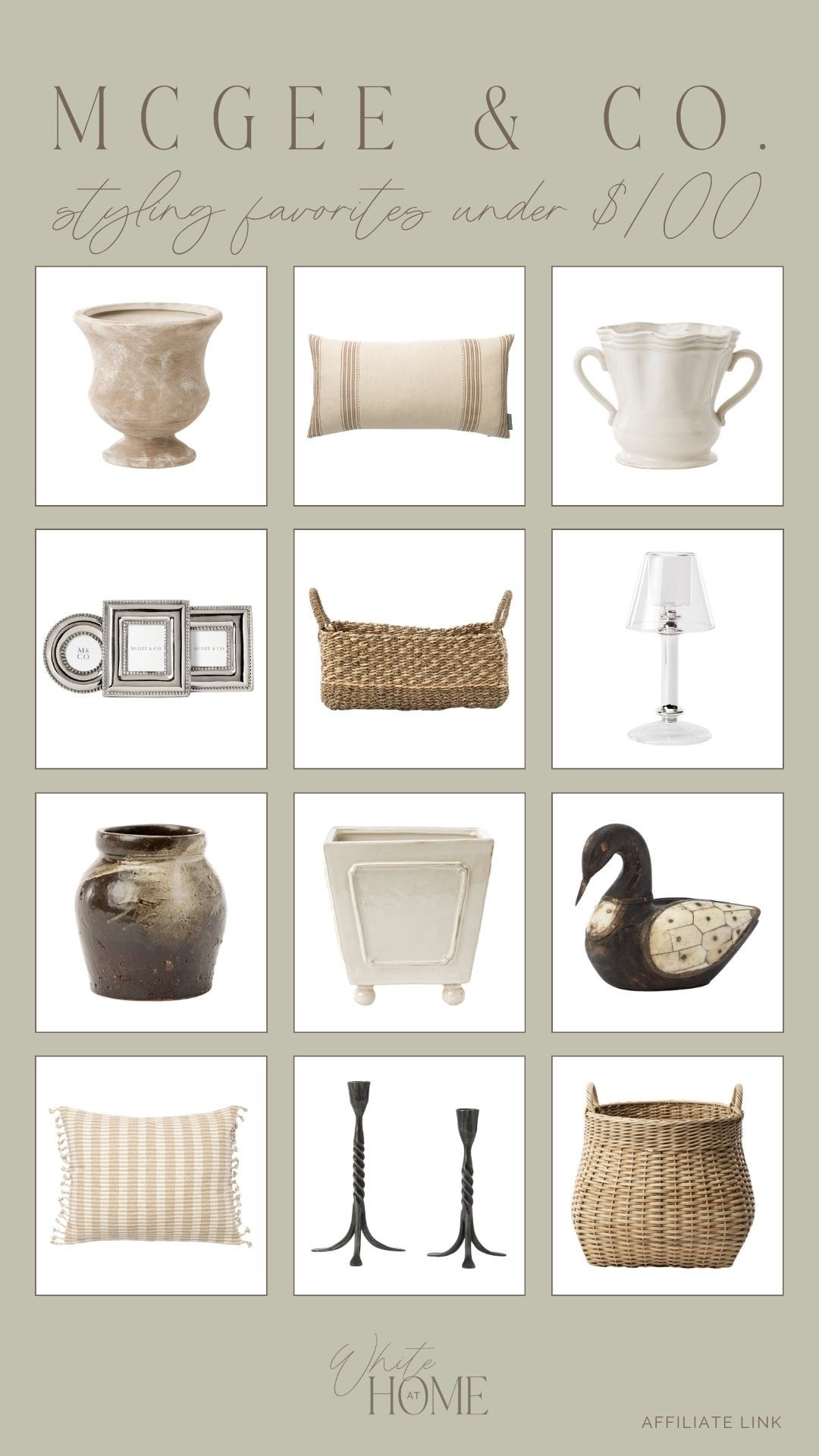 The prettiest home accents all under $100 from McGee & Co! Shelf styling favorites, decorative accents, storage boxes, vases, and more. Elevate your home on a budget!

#LTKHome