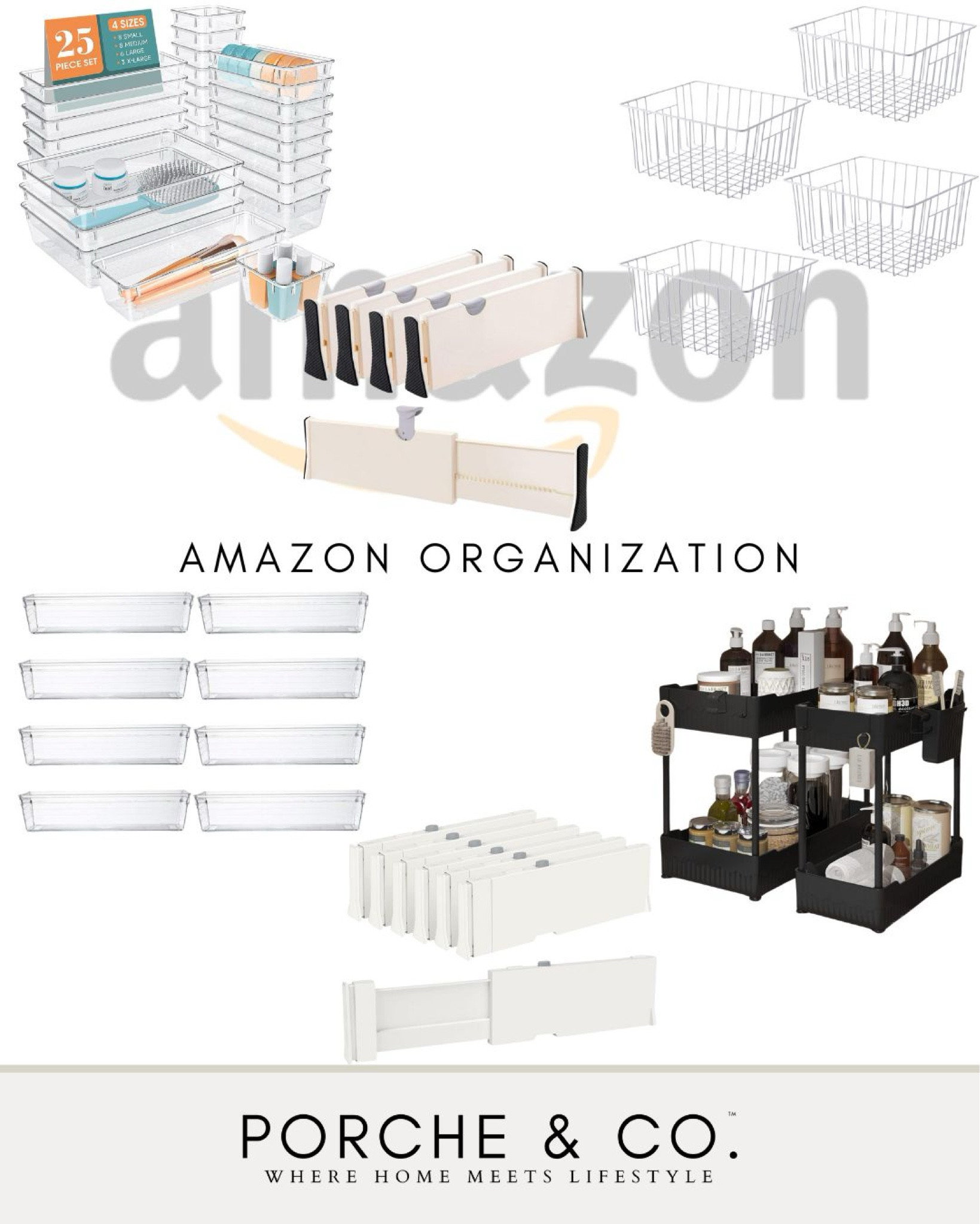 Amazon organization, Amazon finds, cabinet and drawer organizers 
#visionboard #moodboard #porcheandco

#LTKhome #LTKstyletip