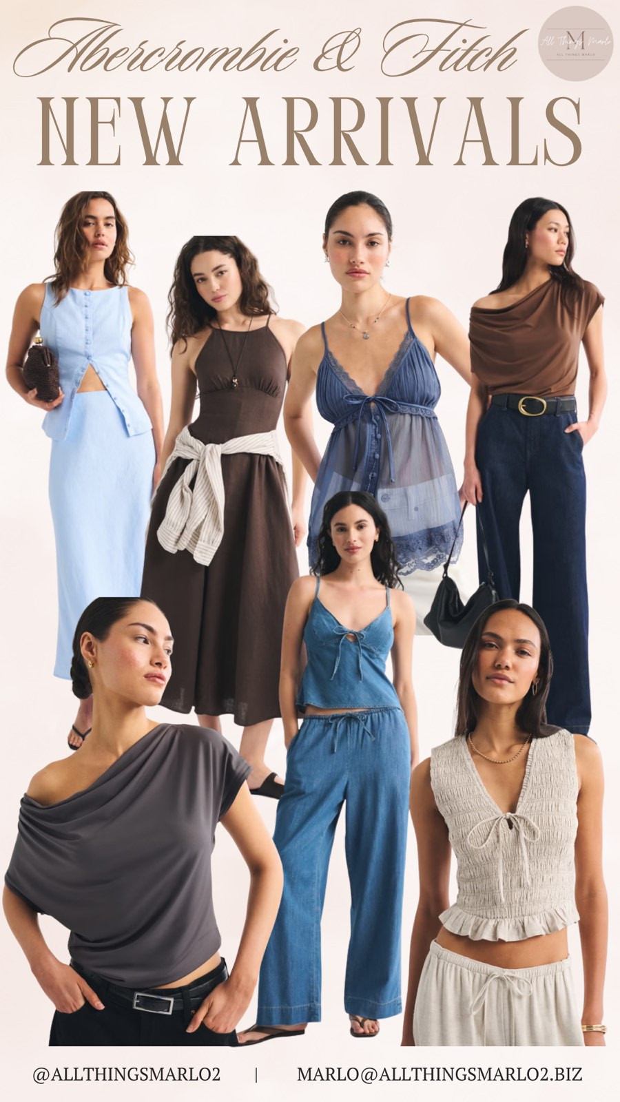 Abercrombie & Fitch new arrivals 

 #LTKSeasonal #LTKWorkwear #LTKTravel