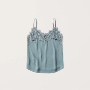 Lace-Trim Cami | Abercrombie & Fitch (US)