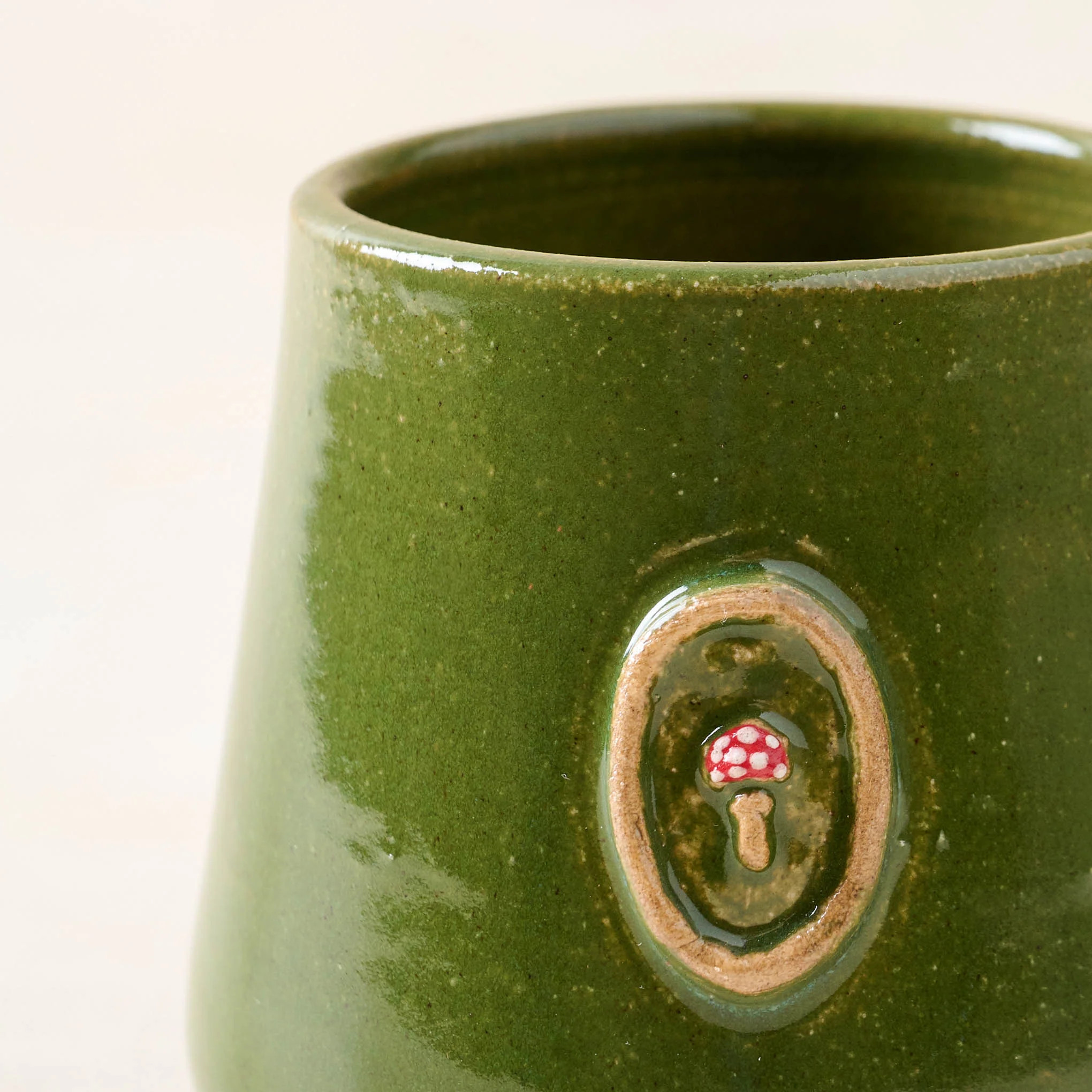 Green Mushroom Mug | Magnolia
