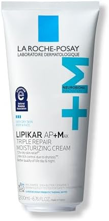 La Roche-Posay Lipikar AP+MAX Triple Repair Moisturizing Body Cream | Face & Body Lotion for Dry ... | Amazon (US)