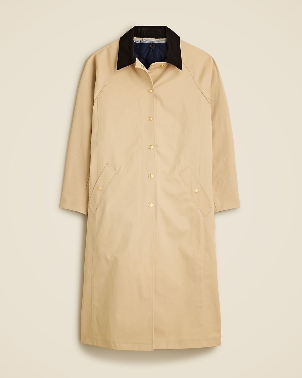 Long Barn Jacket™ in waxed cotton twill | J. Crew US