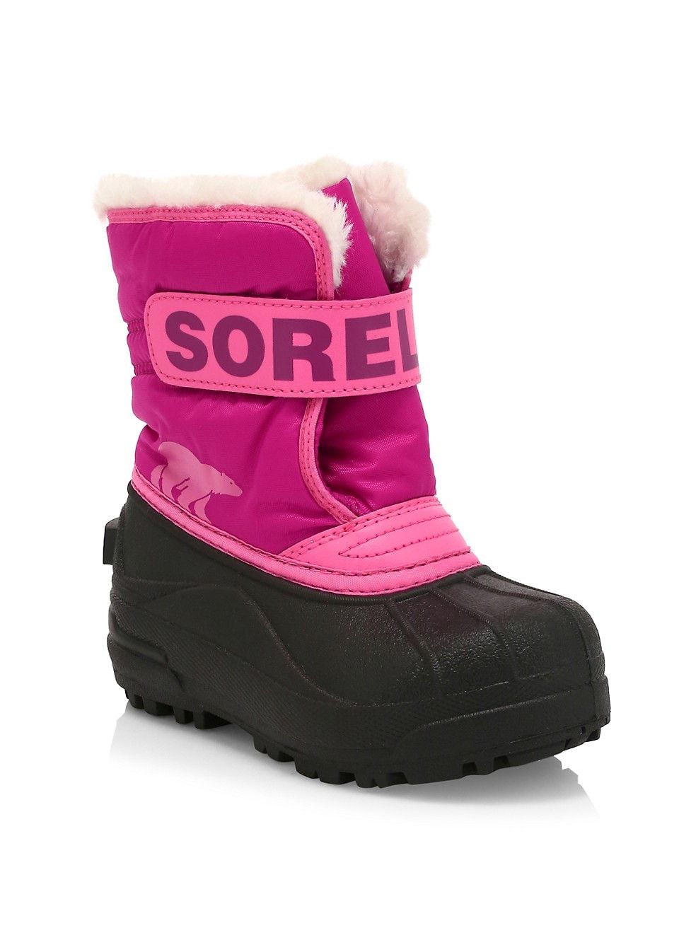 Sorel GIrl's Snow Commander Waterproof Faux Shearling-Lined Boots | Saks Fifth Avenue
