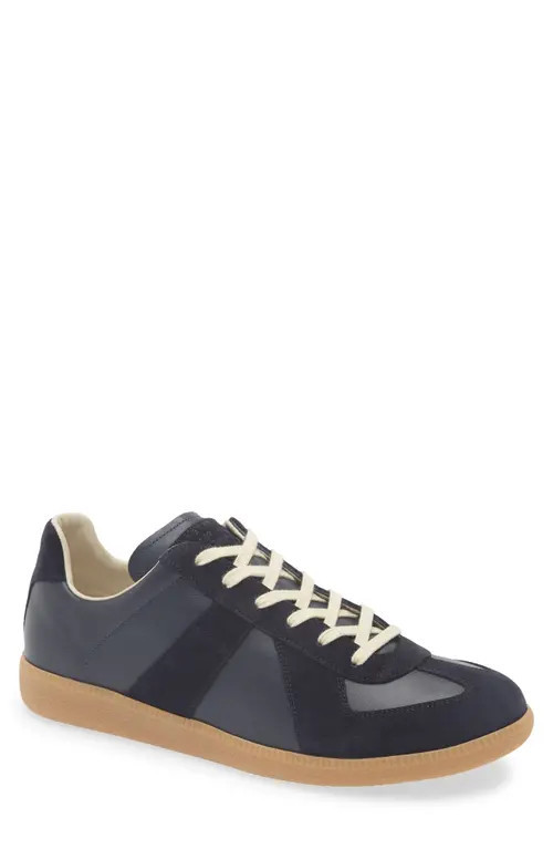 Maison Margiela Replica Low Top Sneaker in Blue Nights at Nordstrom, Size 12Us | Nordstrom