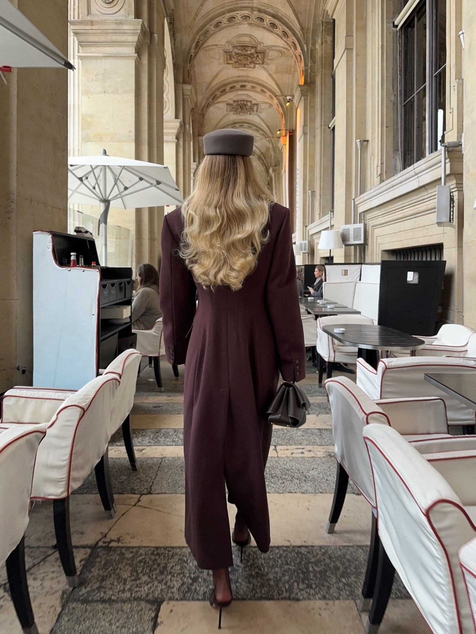 Parisian chic, Burgundy coat, classy style, maxi coat, elegant style

#LTKTravel #LTKSeasonal #LTKdayinmylife