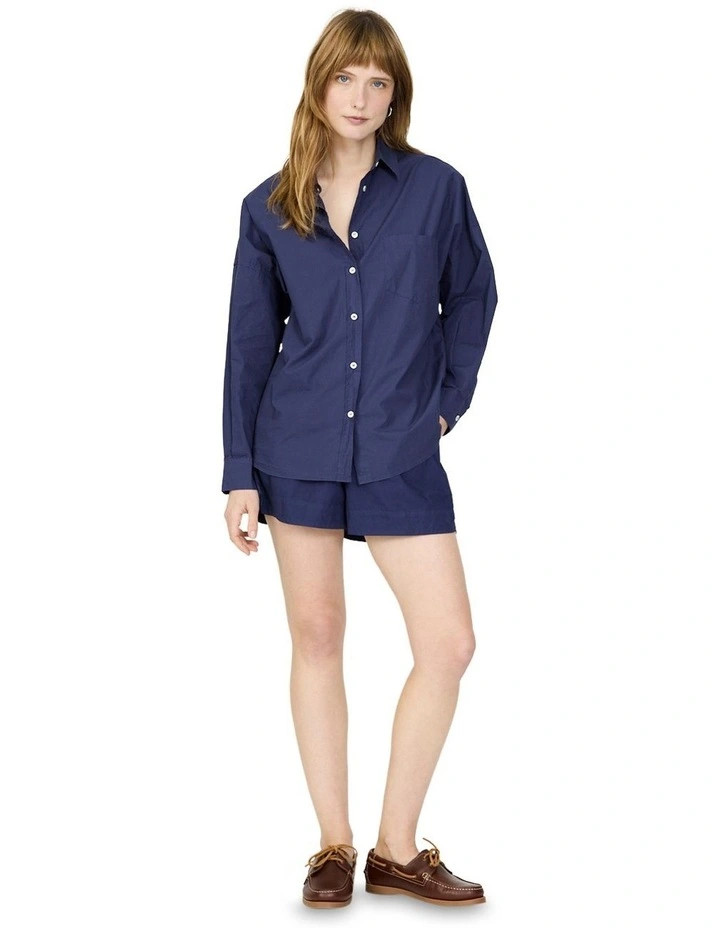 LMNDChiara Shorts in Navy | Myer