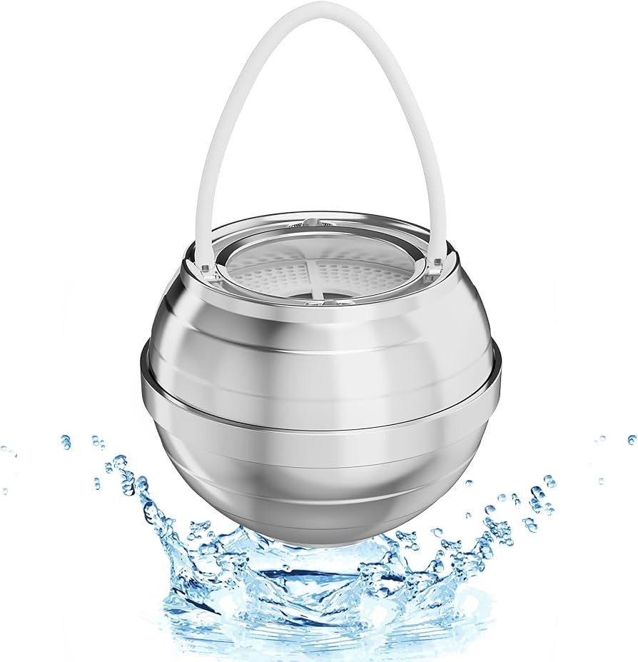 Chrome Bath Ball Filter - 8 Stages Bath Filter- Removes Hundreds of Contaminants, Purify Your Bat... | Amazon (US)