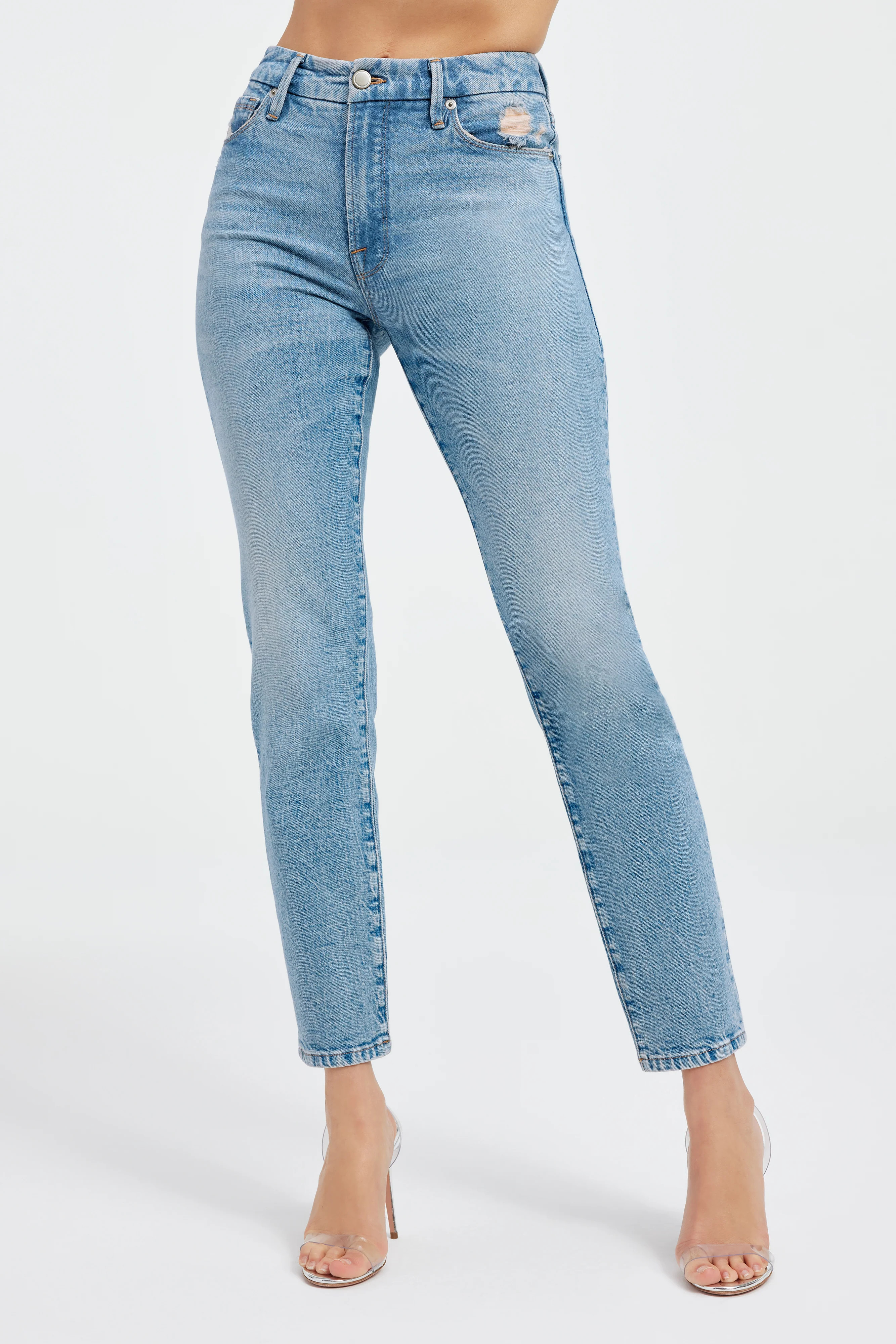 GOOD CLASSIC JEANS | INDIGO357 | Good American