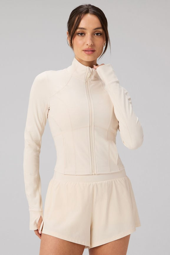 Perfect Storm Cropped Train Jacket | Fabletics