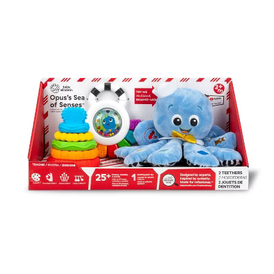 Baby Einstein Opus's Sea of Senses Baby Toy Gift Set - 3 pc | Target