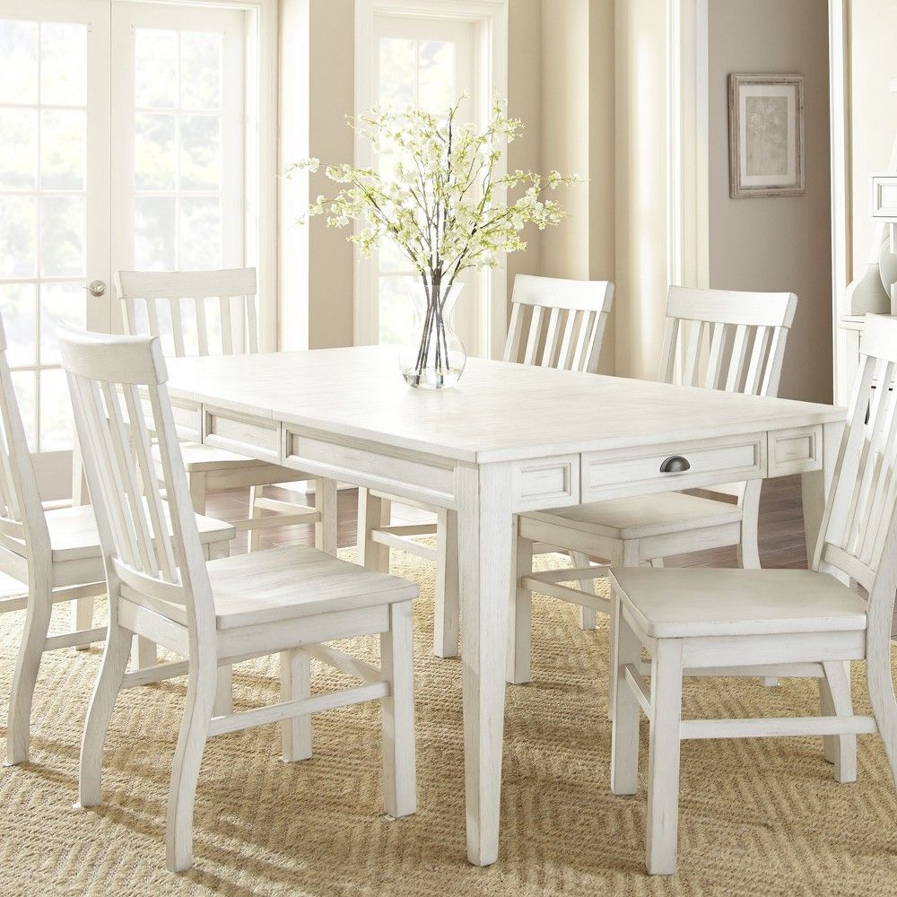 Cayla Dining Table White - Steve Silver | Target