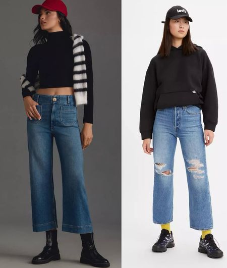 Jeans from the target reel:
.
Levi’s fit TTS
Maeve: size down one 