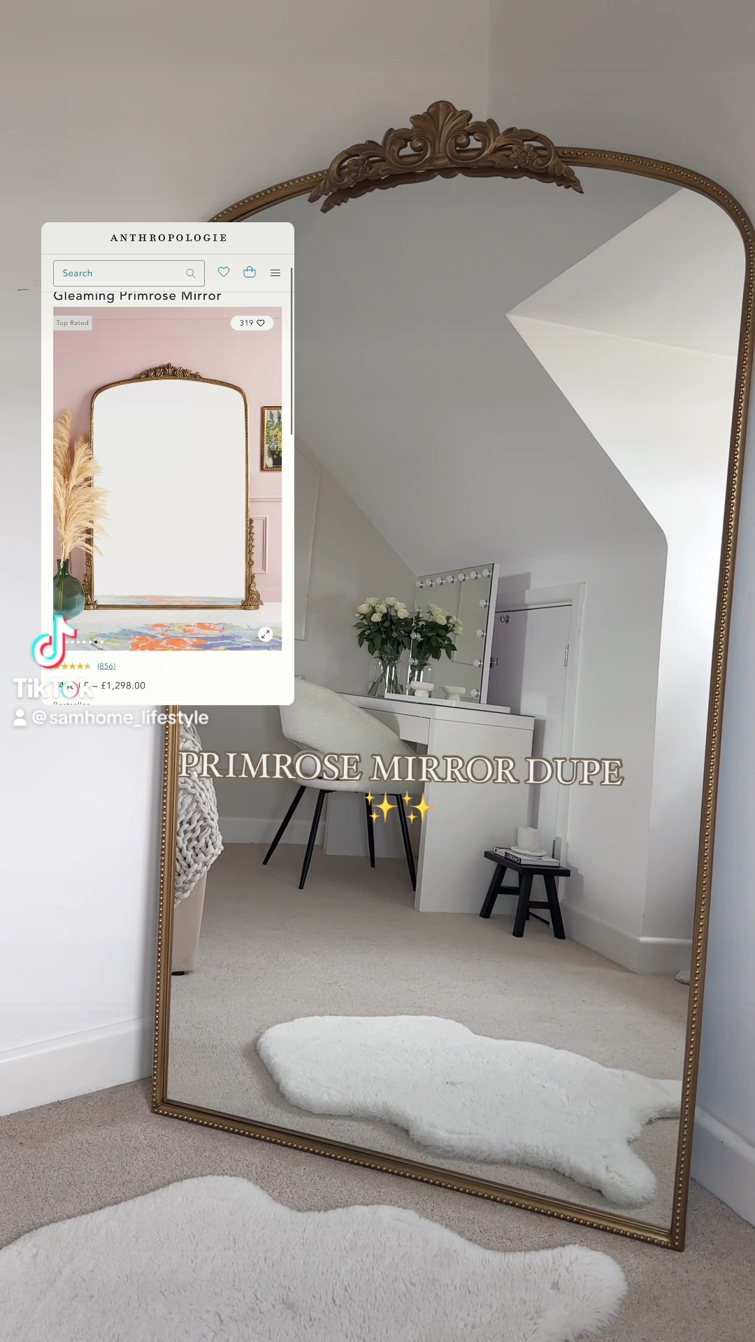 Dupe mirror✨✨🪞🏹

#LTKuk #LTKhome #LTKstyletip