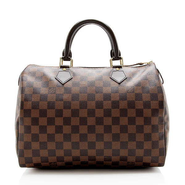 Louis Vuitton Damier Ebene Speedy 30 Satchel (SHF-14075) | LuxeDH